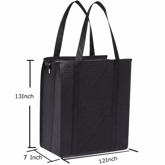 Kundenspezifische 6er-Packung isolierter Thermo-Lunch-Kühltaschen aus Vliesstoff, Großhandel in China